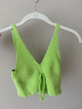 Zara Cropped Tank Top